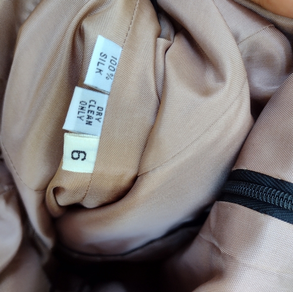 Gabriella Arango Couture Prom Bridesmaid Tulle Black and Nude lace Dress Size 6 - Picture 2 of 12